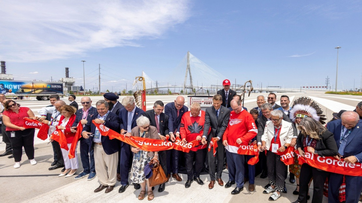 Canada Opens Gordie Howe Bridge Sans US Amid Trump Tariff Dispute