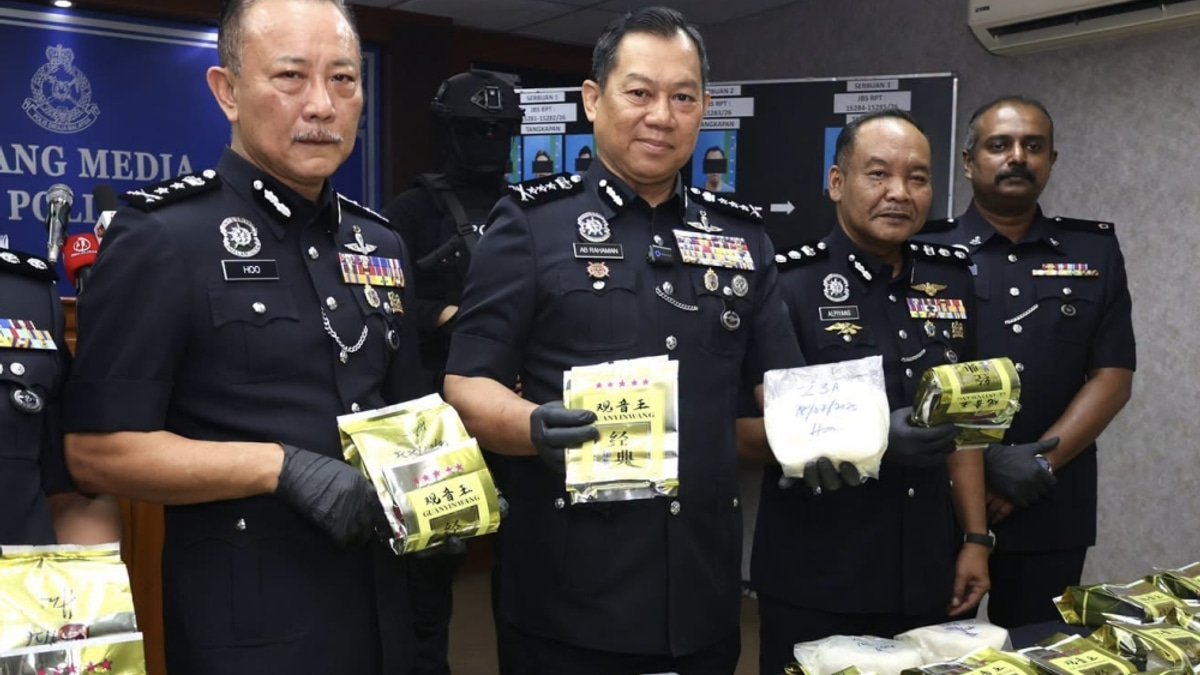 Eight arrested in Johor Bahru drug ring bust; teenager used grandfather's vehicle as mobile distributor