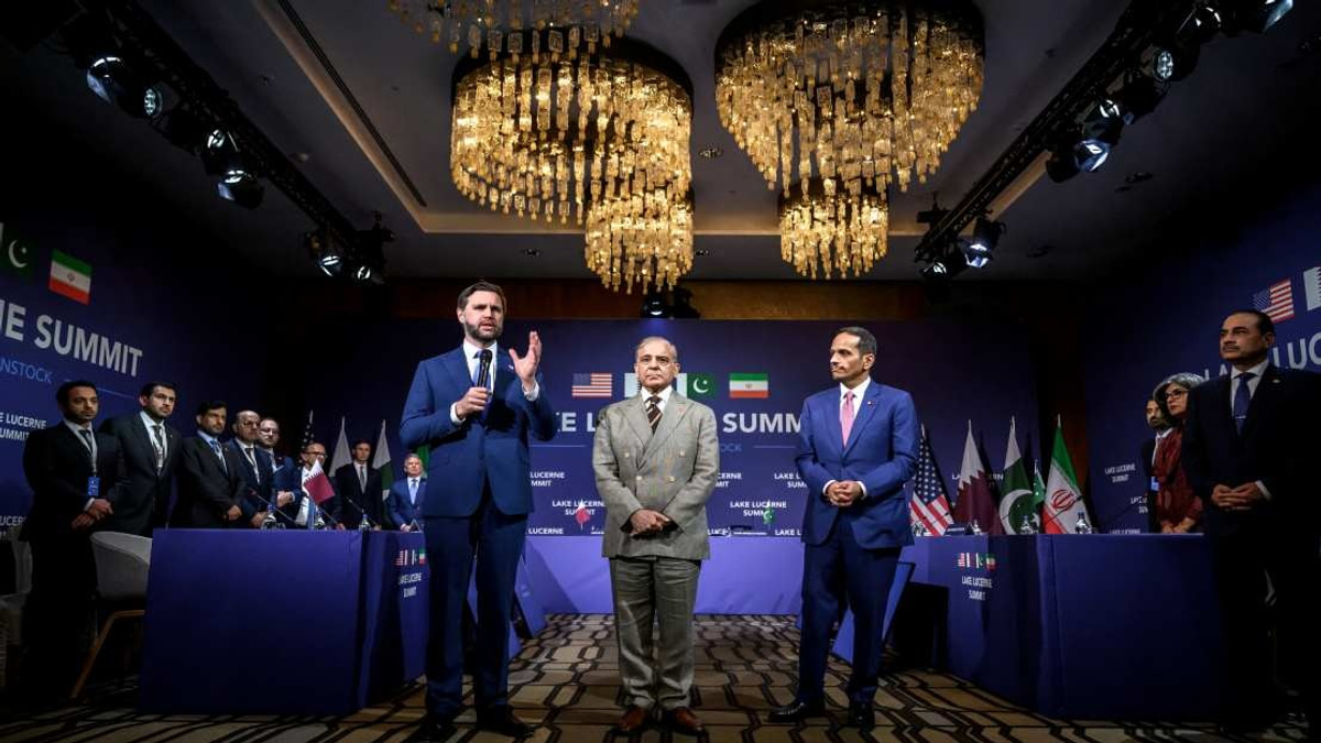 Iran and US Hold First Round of Talks in Switzerland Under Qatar and Pakistan Mediation