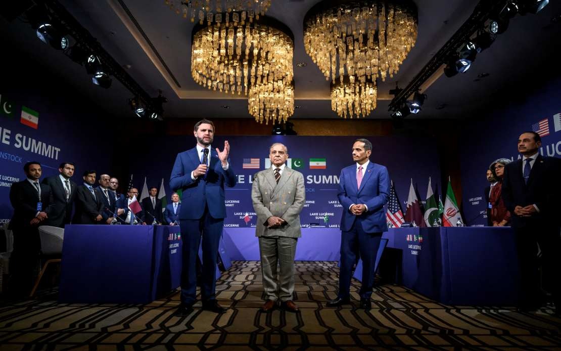 Iran and US Hold First Round of Talks in Switzerland Under Qatar and Pakistan Mediation