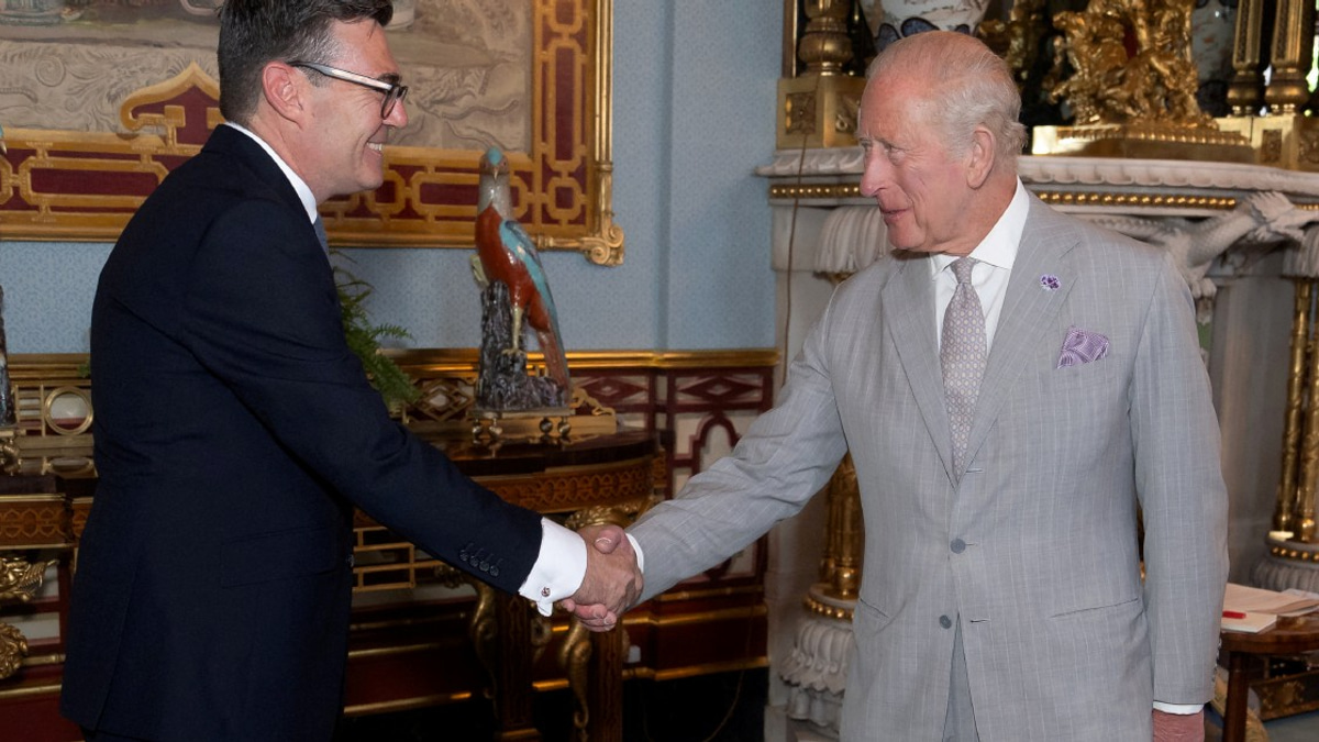 Andy Burnham Becomes UK Prime Minister After Meeting King Charles III