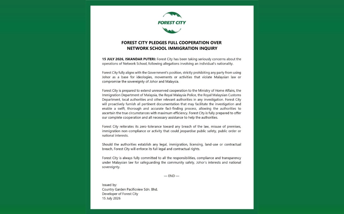 Forest City Developer Pledges Full Cooperation in Network School Investigation