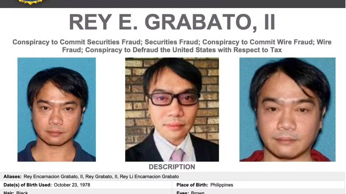 Son of Philippine Mayor Joins FBI's Most Wanted over US$650M Investment Fraud
