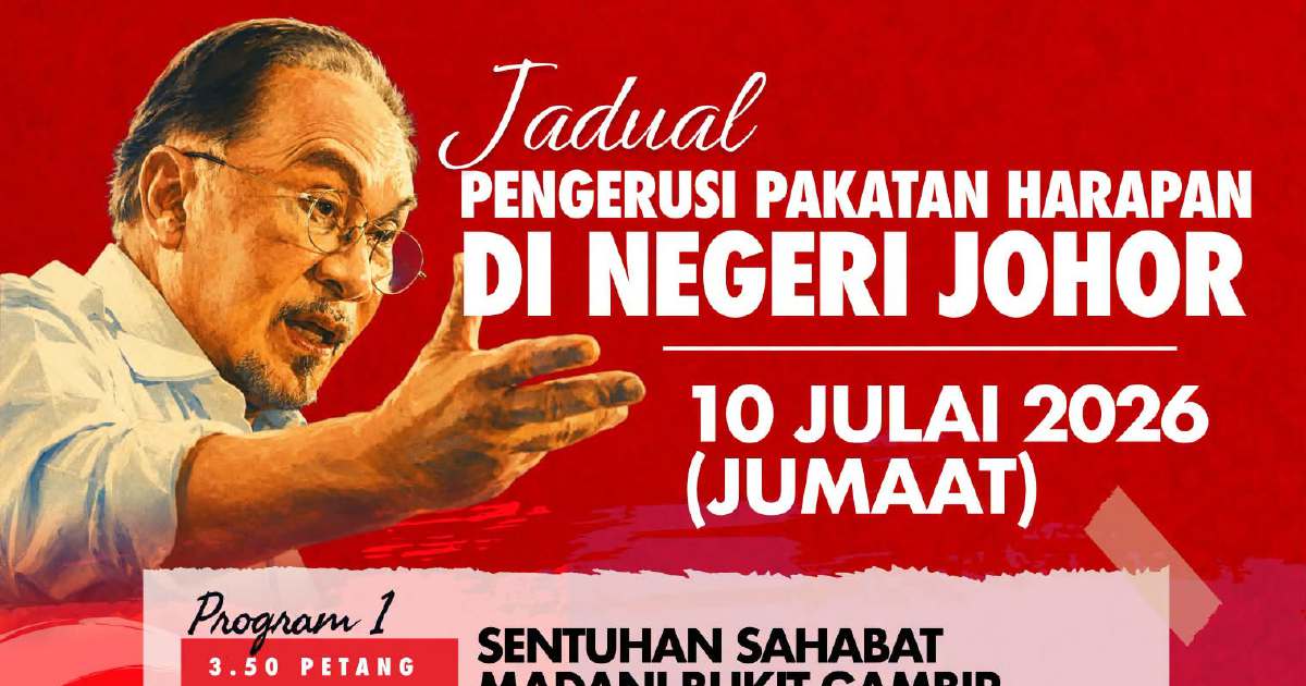Anwar Makes Final Push for Pakatan Harapan as Johor Campaign Reaches Climax