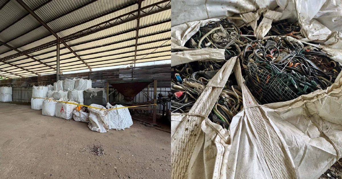 Authorities bust illegal e-waste operation in Bukit Mertajam, seize RM3 million in contraband