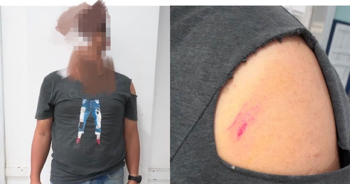Man arrested after brandishing parang at police during northern raid