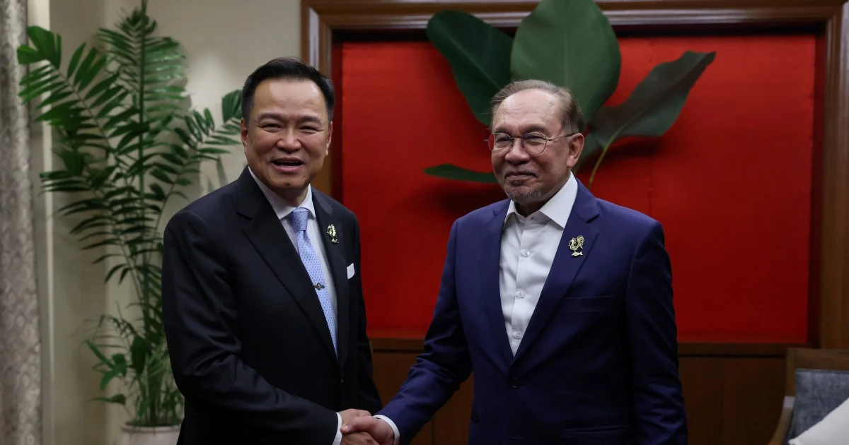Thai PM Anutin to visit Malaysia as security and economy dominate talks