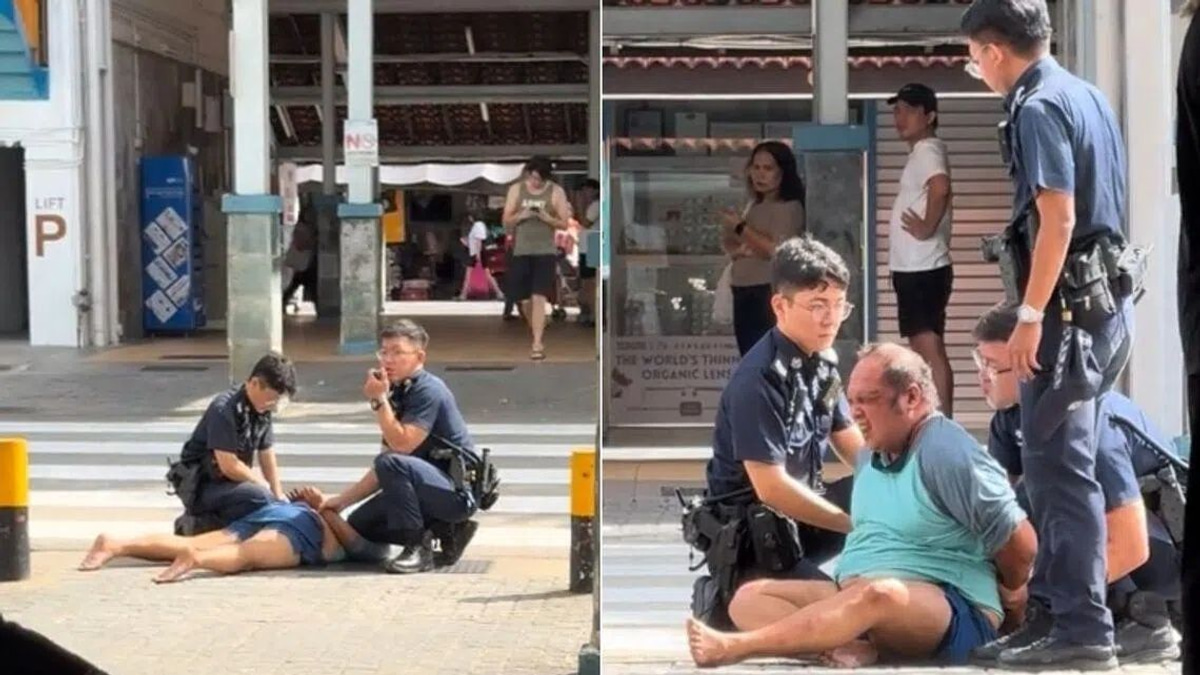 Man charged after assaulting officer and committing obscene act in Singapore coffeeshop