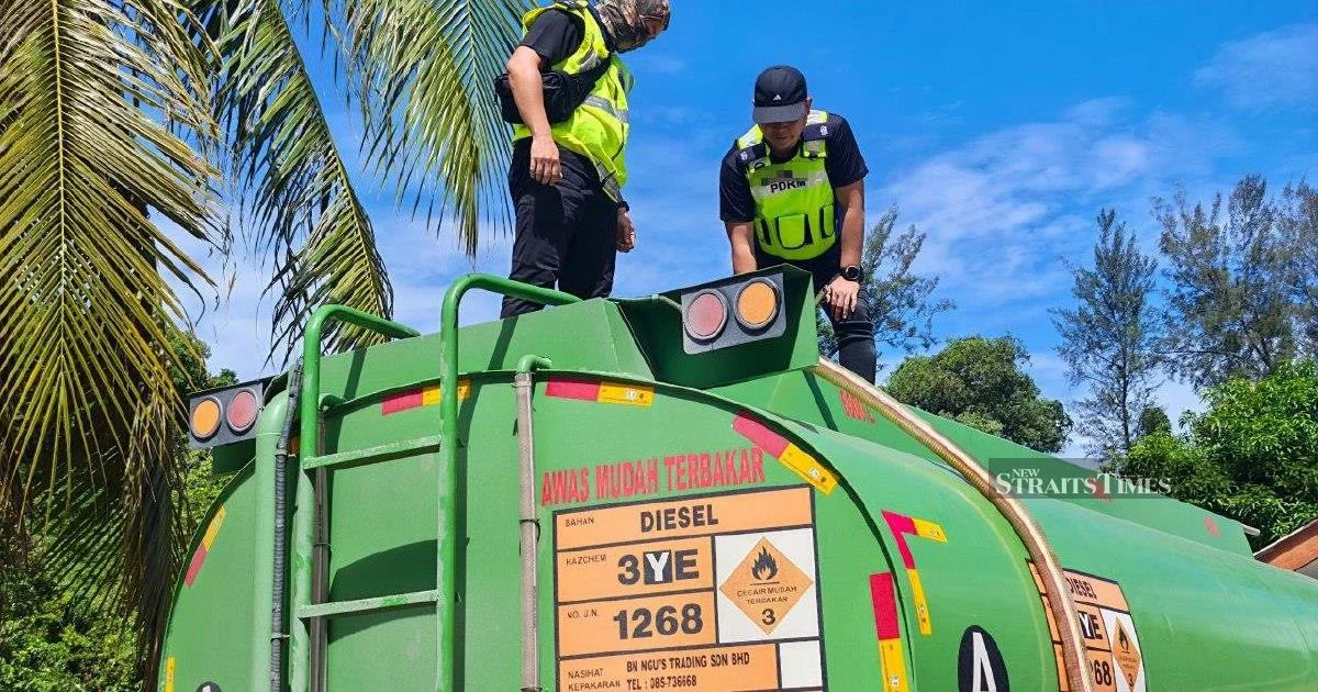 Authorities Dismantle Diesel Smuggling Operation in Miri, Seize 15,000 Litres