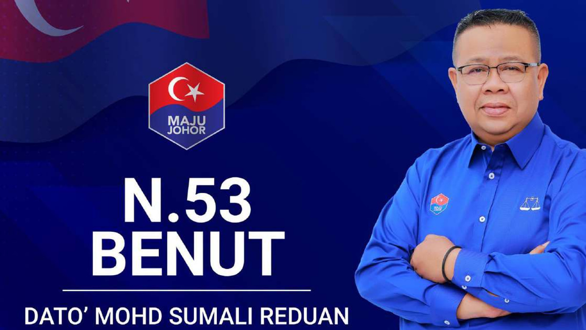 Umno's Sumali Reduan enters electoral fray as Johor BN picks him for Benut seat