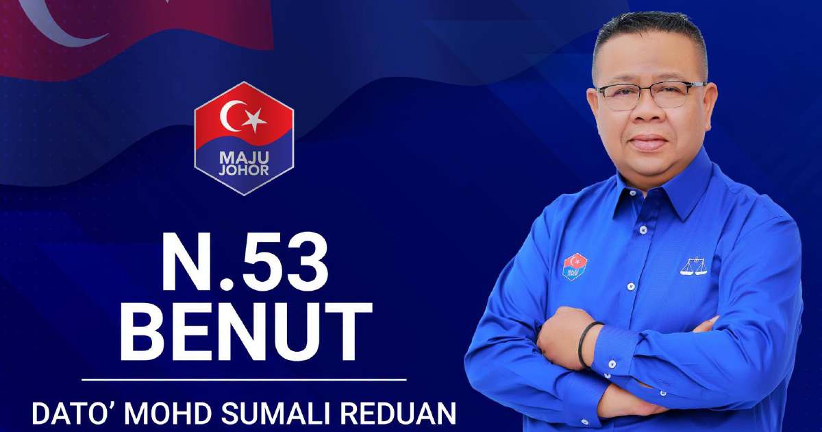 Umno's Sumali Reduan enters electoral fray as Johor BN picks him for Benut seat