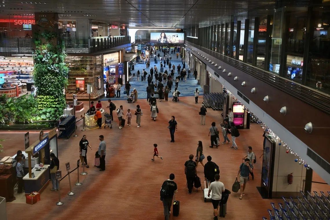 Two foreign nationals arrested for high-value perfume thefts at Singapore's Changi Airport