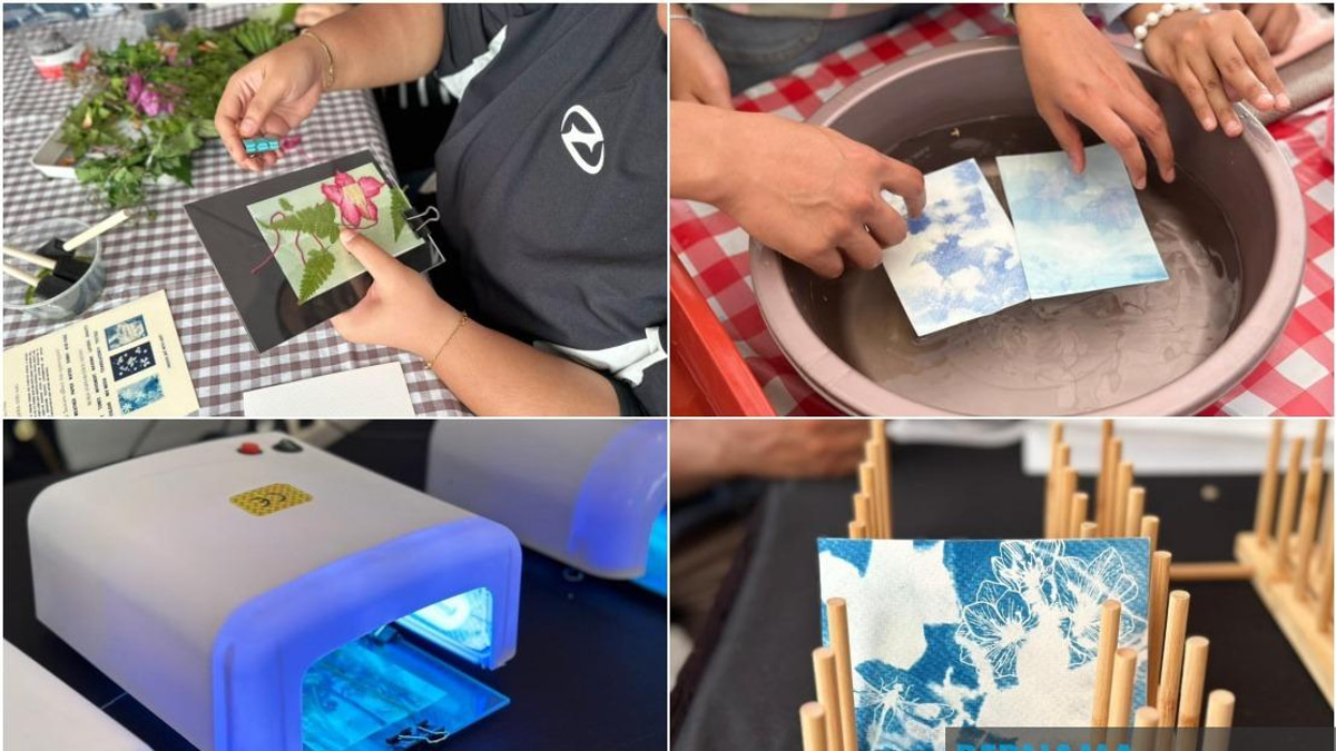 Cyanotype Artist Puteri Mas Aishah Transforms Sunlight Into Window On Human-Nature Bond