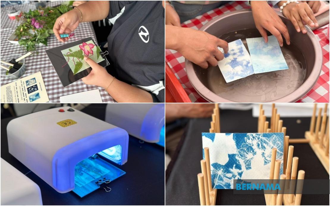 Cyanotype Artist Puteri Mas Aishah Transforms Sunlight Into Window On Human-Nature Bond