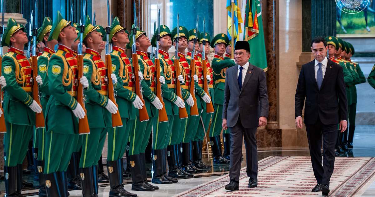 Anwar Ibrahim Receives Full Honors During Historic First Visit to Turkmenistan