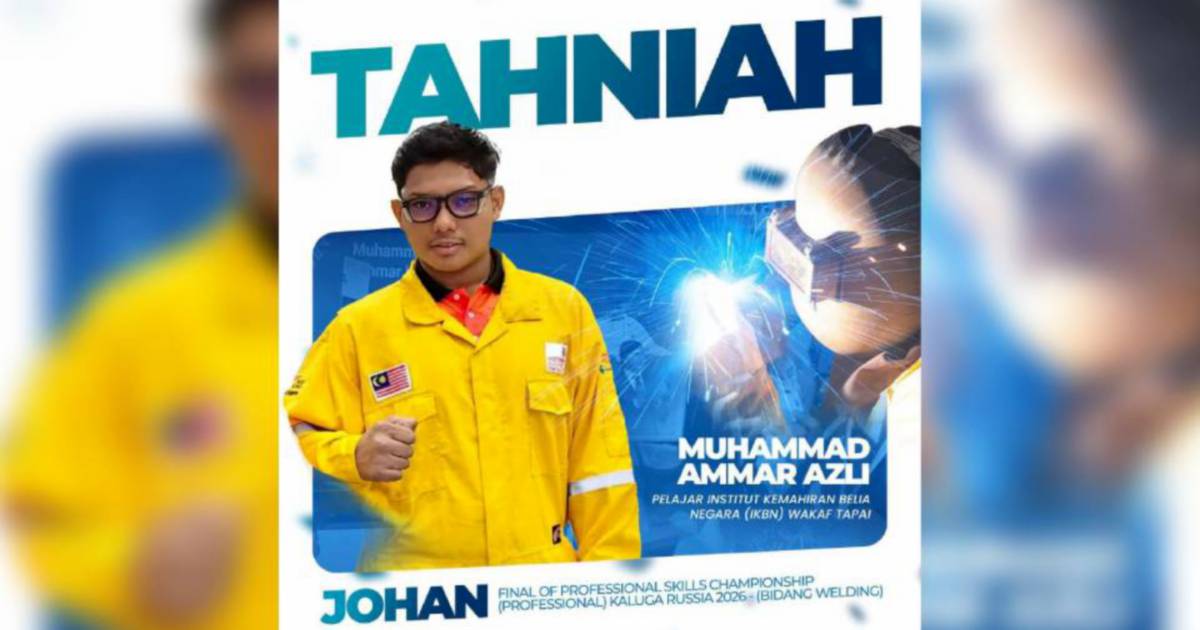 Ahmad Zahid Hails Youth Skills Champion's Welding Victory in Russia