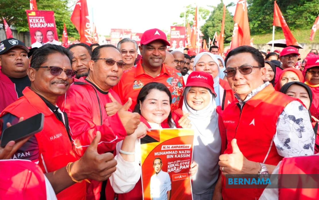 Ramanan, Sim Rally Behind Six Pakatan Harapan Candidates in Negeri Sembilan Campaign