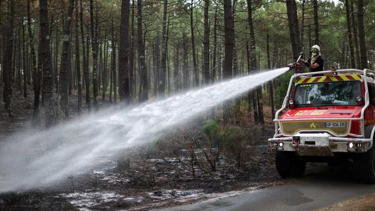 France Arrests Over 300 People in Wildfire Crackdown as Major Gironde Blaze Nears Control