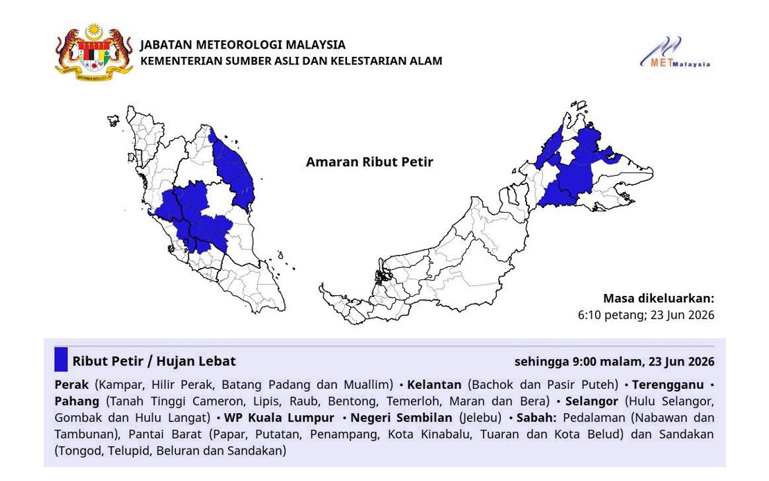 MetMalaysia Confirms Typhoon Mekkhala Poses No Threat To Malaysian Territory