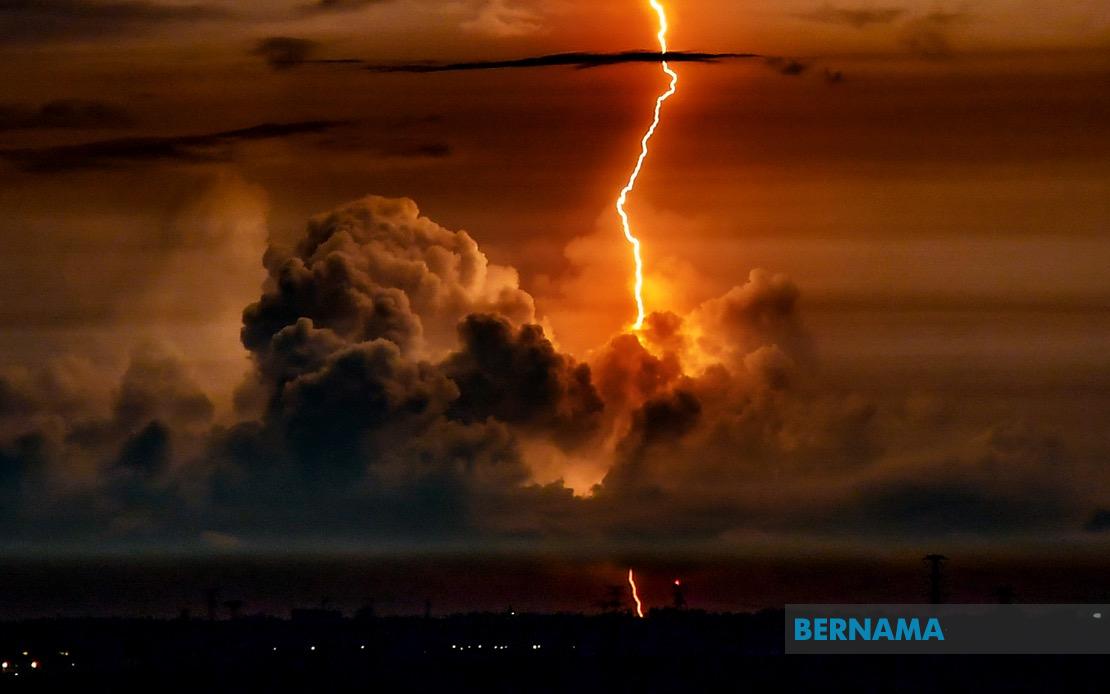 Thunderstorms and Heavy Rain Expected Across 10 States and KL Until Evening