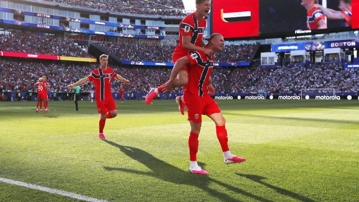 Haaland's World Cup Bow Ignites Norwegian Dreams with Brace Against Iraq