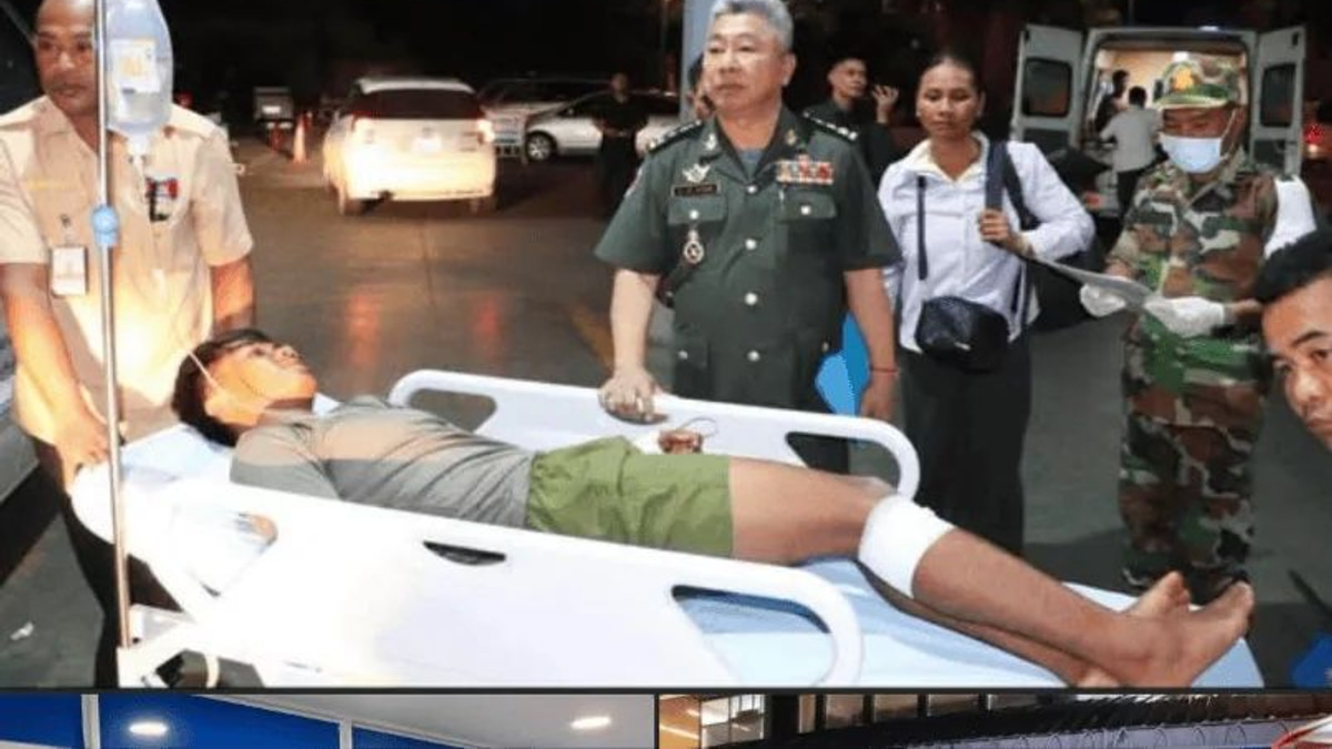 Four Cambodian soldiers wounded in border explosion near Thailand