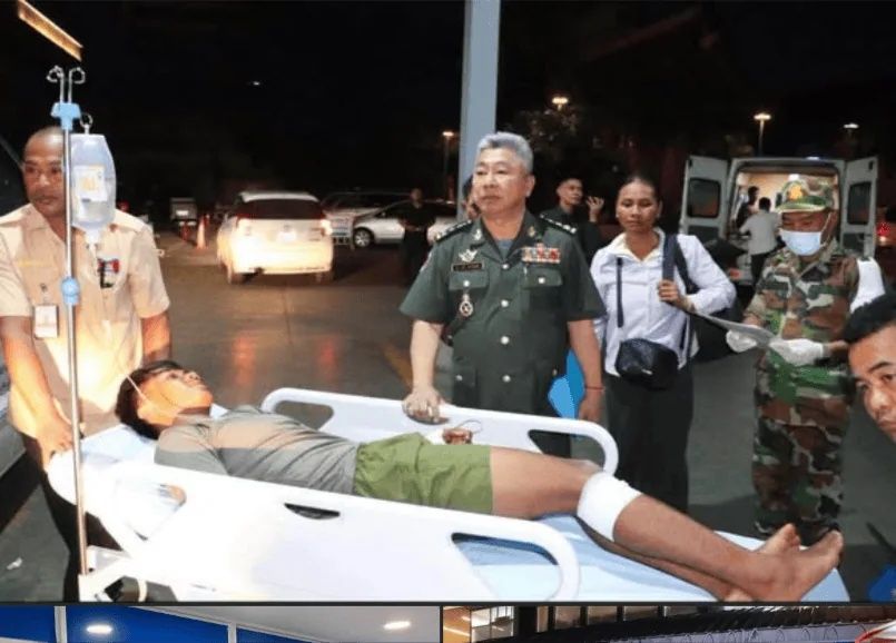Four Cambodian soldiers wounded in border explosion near Thailand