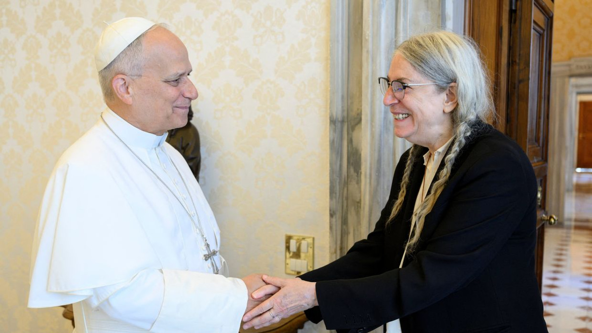 Patti Smith, Rock Legend and Spiritual Seeker, Sits with Pope Leo XIV at Vatican