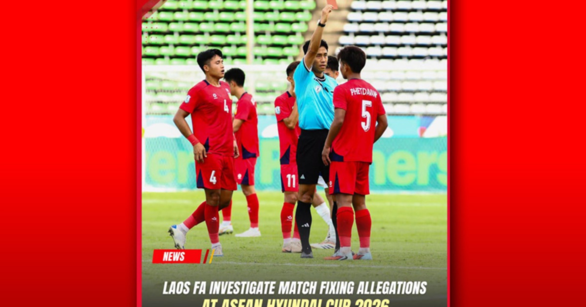 Laos Football Federation Launches Inquiry Into Match-Fixing Allegations Involving National Team Members