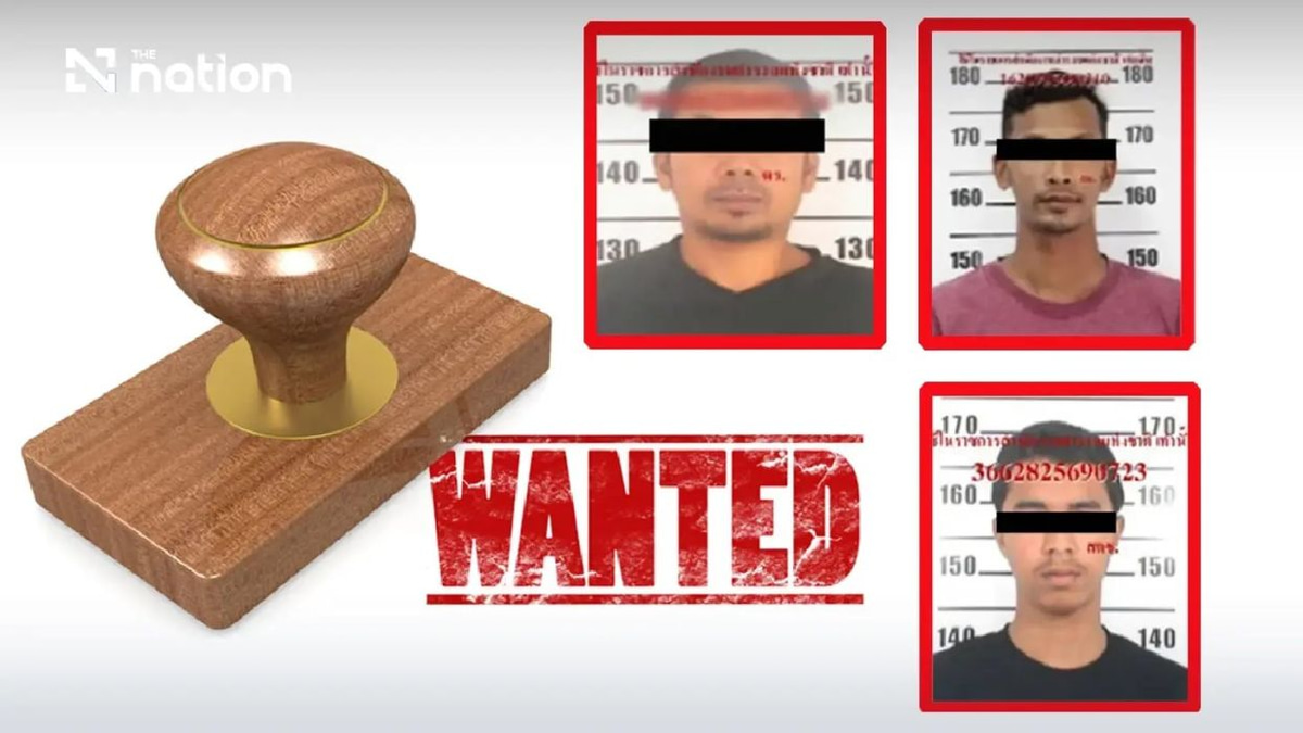 Three sought in Narathiwat checkpoint and bombing attacks that left five rangers dead