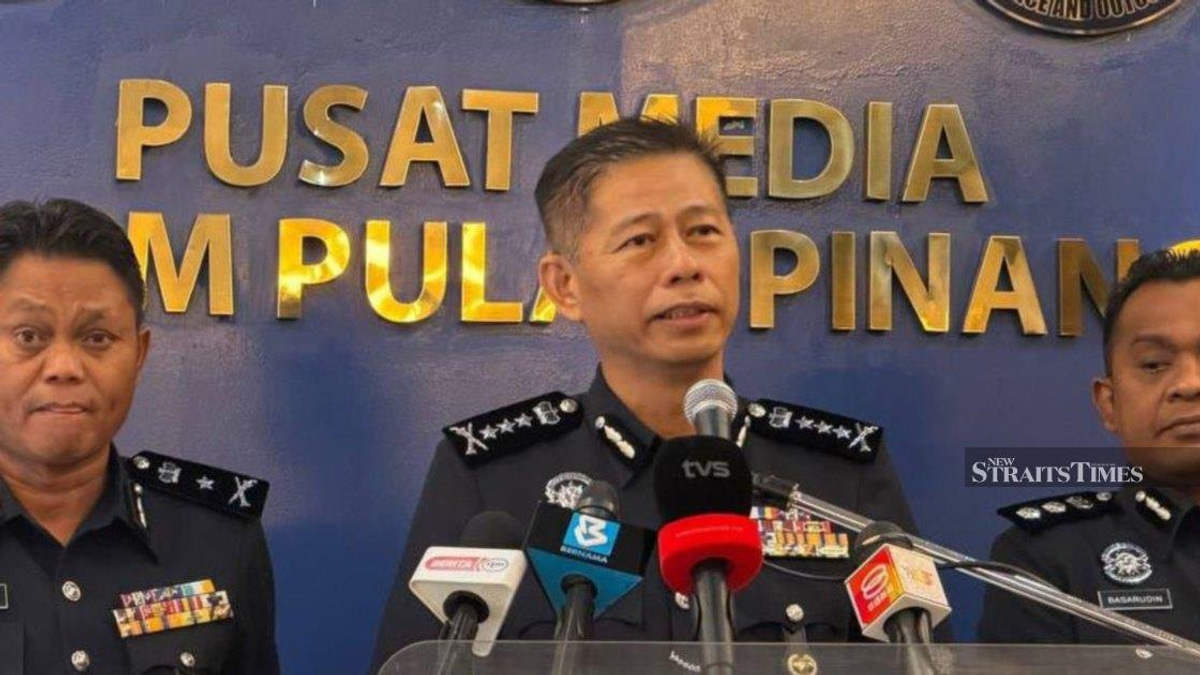 Penang Police Dismantle Liquid Methamphetamine Network, Arrest Suspect with RM450,000 Haul