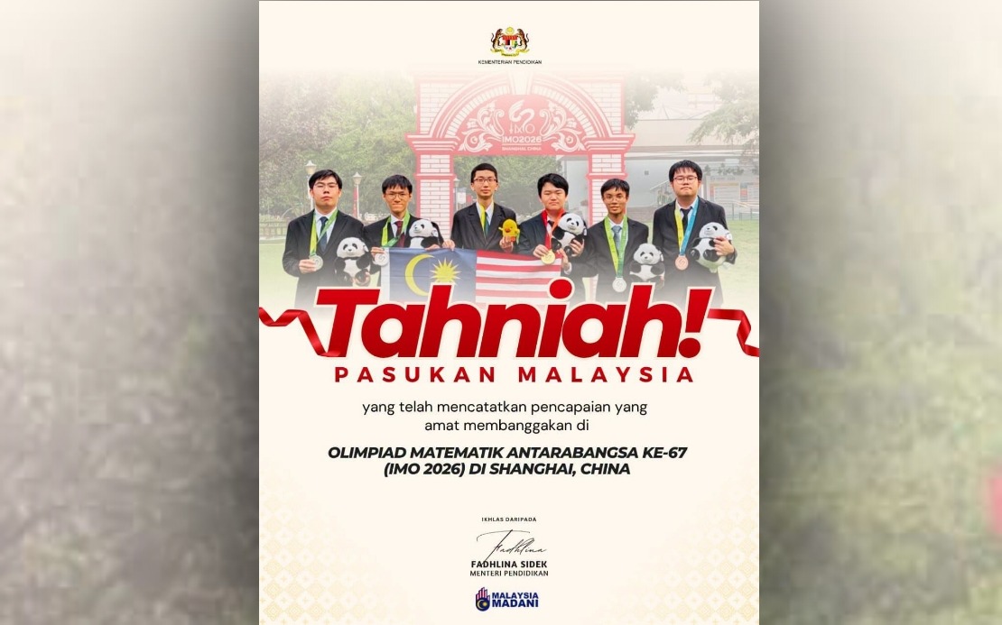 Malaysia Reaches Historic Top 20 Finish at International Mathematical Olympiad 2026