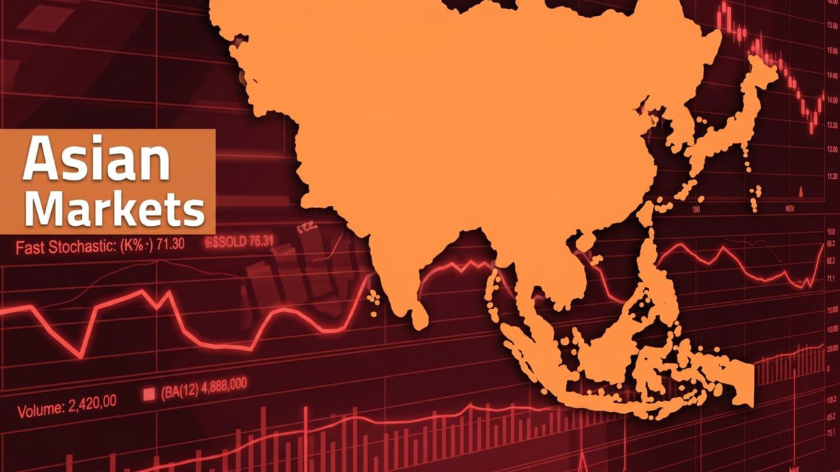 Asian Stocks Retreat as Middle East Tensions, UK Political Turmoil Unsettle Markets