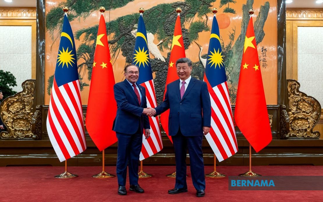 Anwar Extends Birthday Greetings to Xi Jinping Marking Communist Party's 105th Anniversary