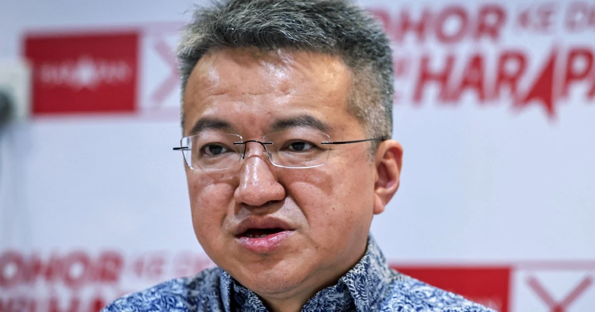 DAP's Liew Calls on Johor Voters to Shun Najib-Era Governance Model