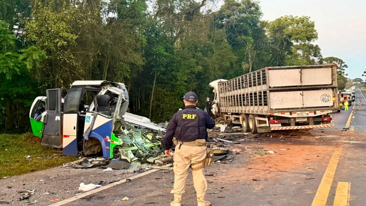23 Dead in Head-On Collision Between Medical Transport Bus and Lorry in Brazil