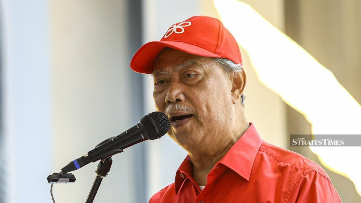 Muhyiddin breaks silence on Bersatu turmoil, alleges plot to remove him