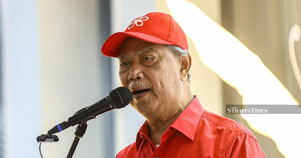 Muhyiddin breaks silence on Bersatu turmoil, alleges plot to remove him