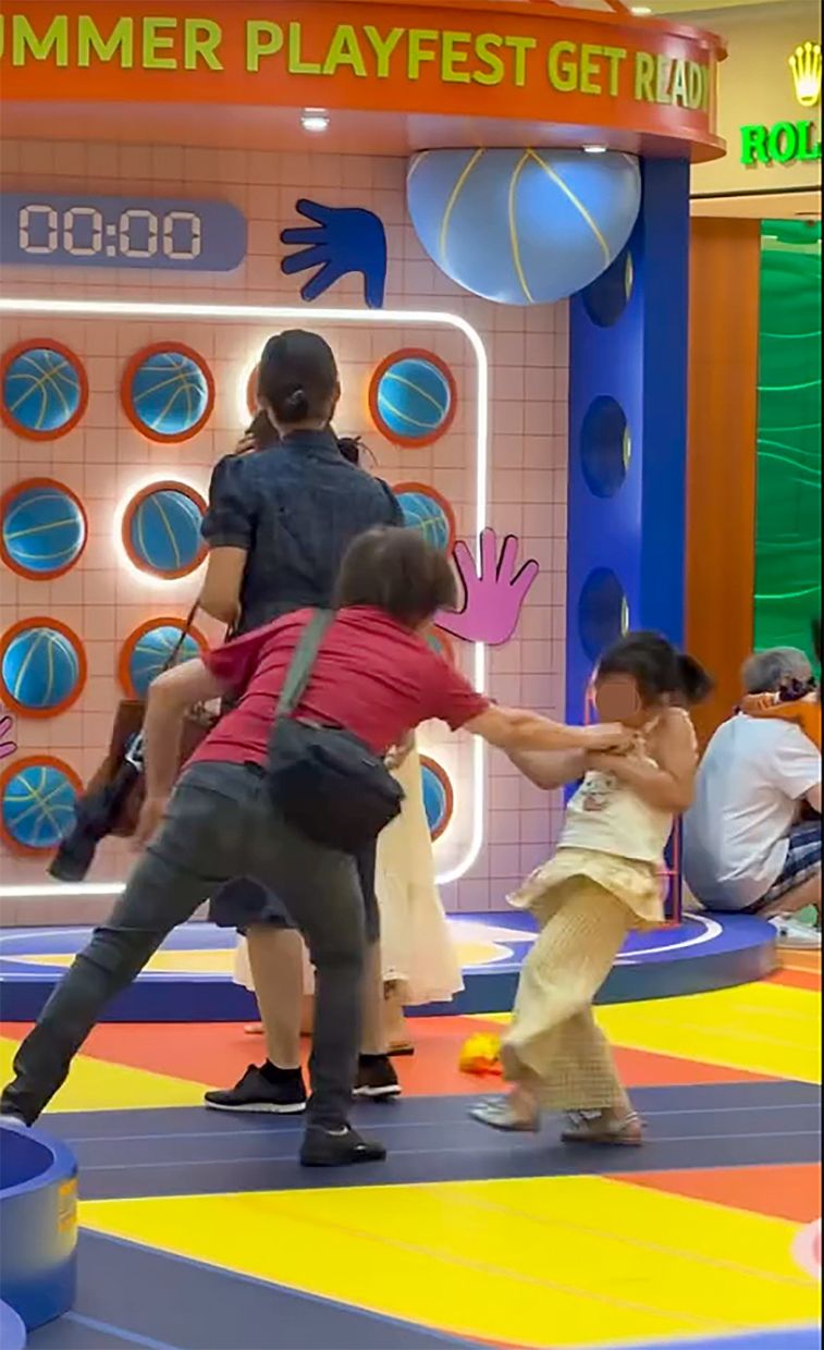 Two women arrested after violent confrontation at Hong Kong shopping mall play area