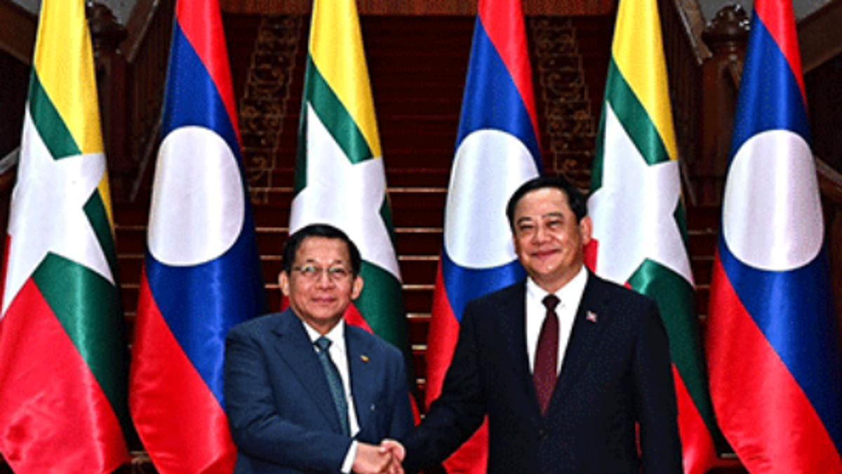 Myanmar and Laos Mark 70 Years of Ties with Expanded Cooperation Pledge