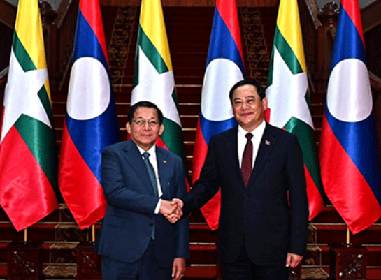 Myanmar and Laos Mark 70 Years of Ties with Expanded Cooperation Pledge