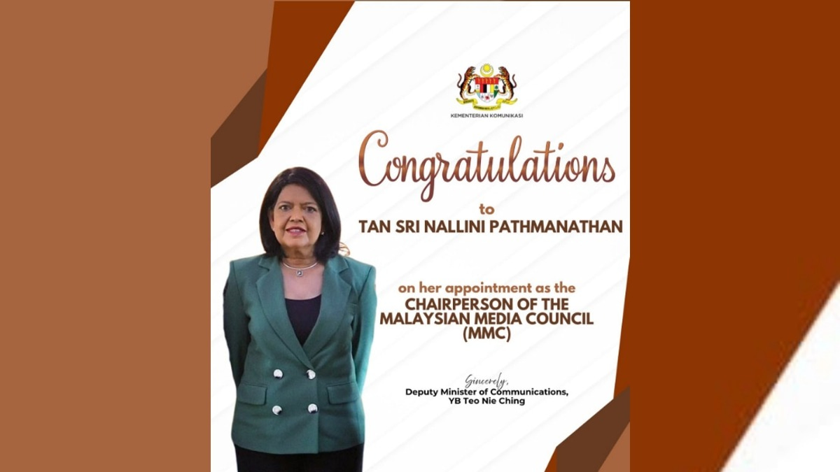 Teo Welcomes Nallini's MMC Leadership, Citing Her Press Freedom Legacy