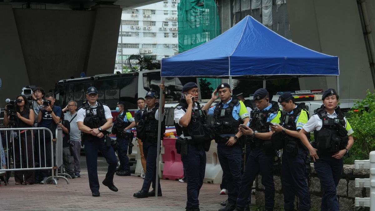 Hong Kong Woman Detained Over T-Shirt as Courts Crack Down on Dissent