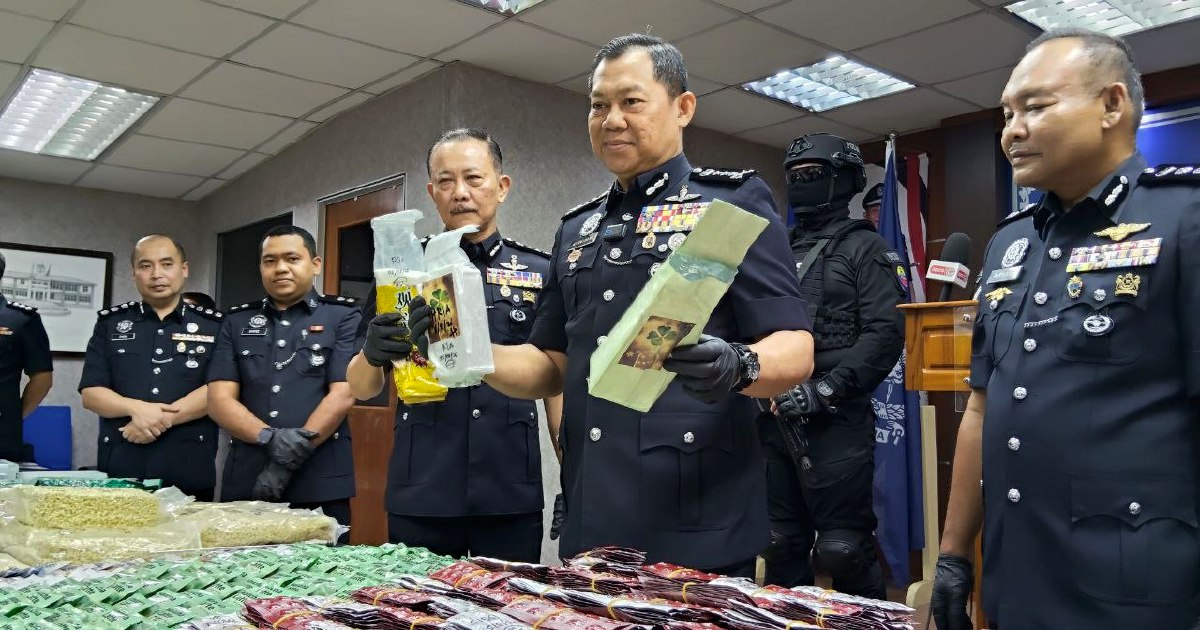 Police dismantle drug ring with RM8.49 million bust in Masai apartment