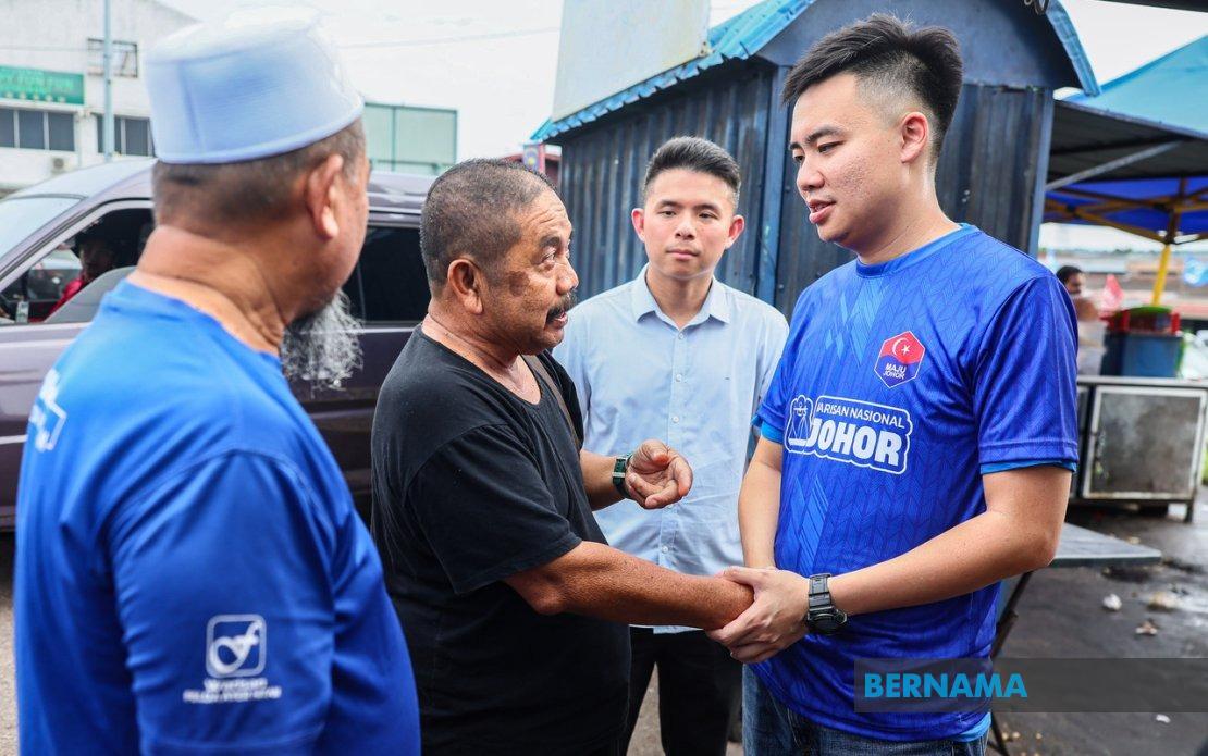 Economy and Youth Jobs Central to BN's Mengkibol Campaign in Johor Election