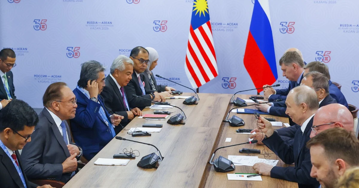 Anwar Expresses Gratitude to Putin Over Petronas Energy Partnership Strengthening