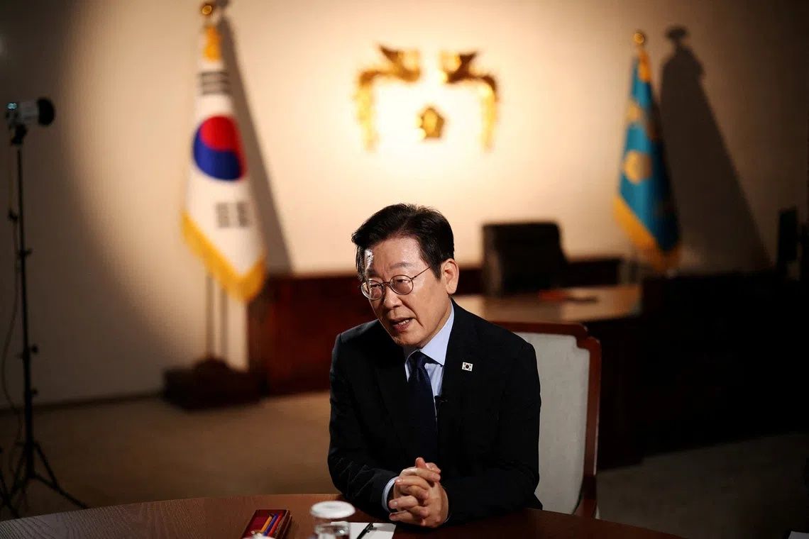 South Korea's Lee Jae Myung backs four-year presidency with re-election rights