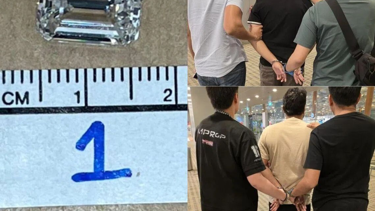 Two men arrested after S$235,000 diamond swap at Singapore Chinatown jewellery store