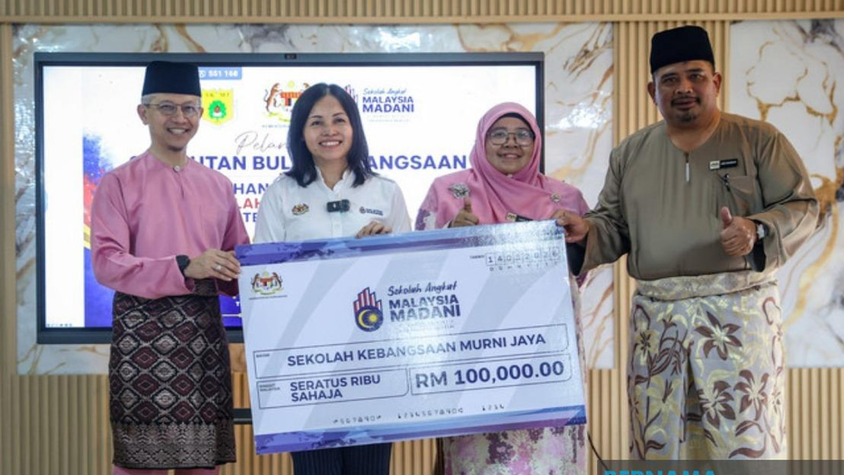 SK Murni Jaya Gets RM100,000 Boost Under Communications Ministry's MADANI Adoption Programme