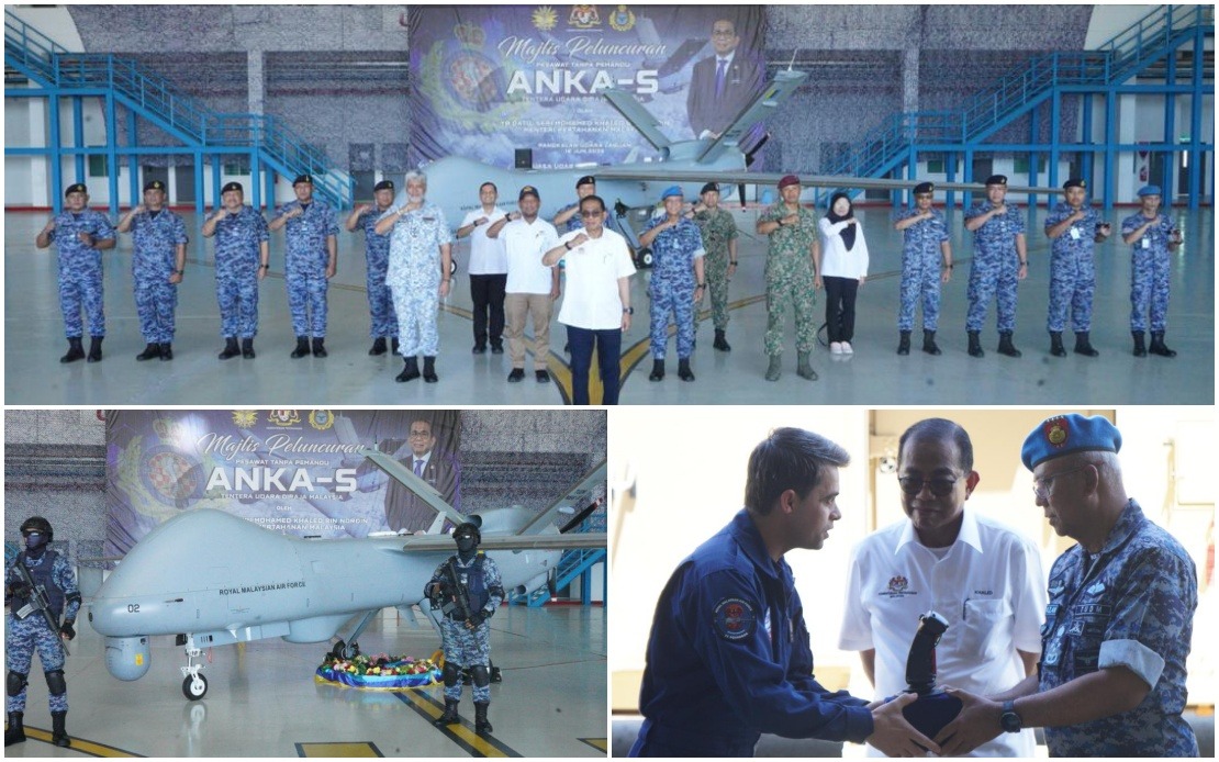 RMAF's New ANKA-S Drone System Transforms Malaysia's Maritime Watch Over South China Sea